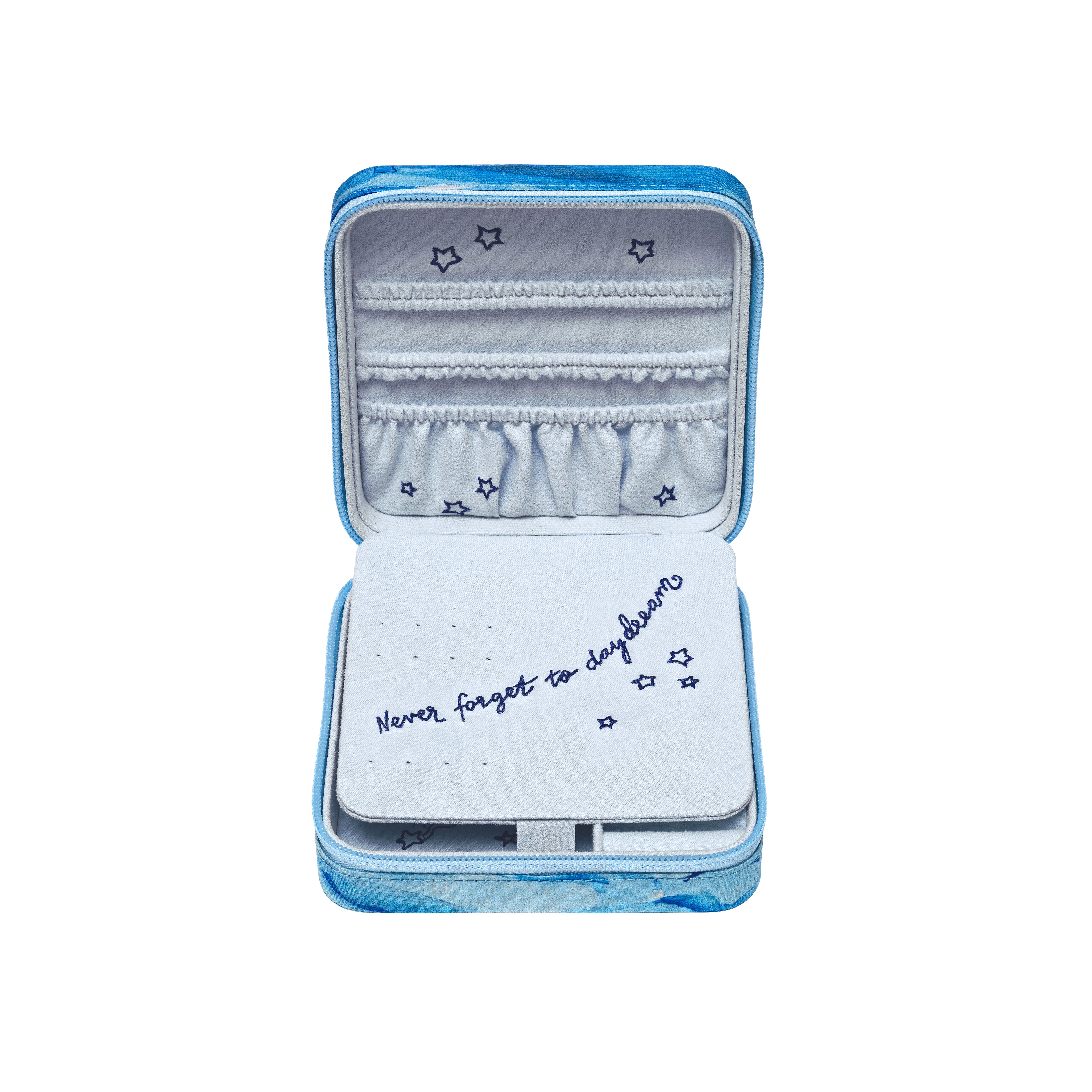 Moonshine Rose smykkeskrin - blå